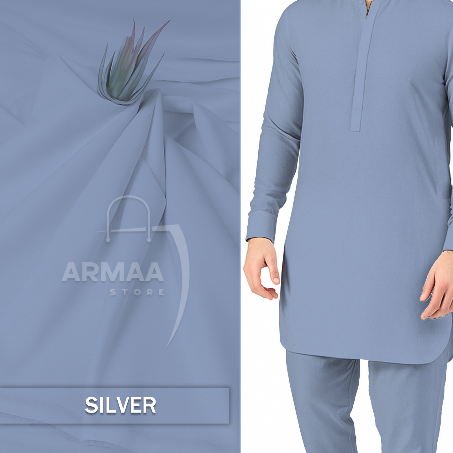 Silver - Imperial Original Unstitched Boski