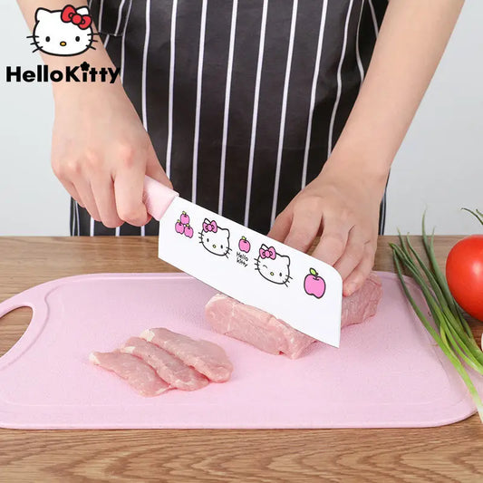 Hello Kitty Meat Cleaver - Sharp, Durable, Stylish, and Stainless Steel