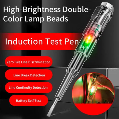 Electric Tester Pen - Dual Circuit Voltage & Current Checker