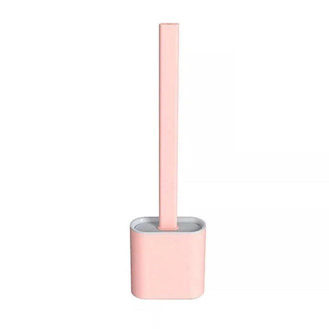 Silicone Toilet Cleaner Brush With Holder