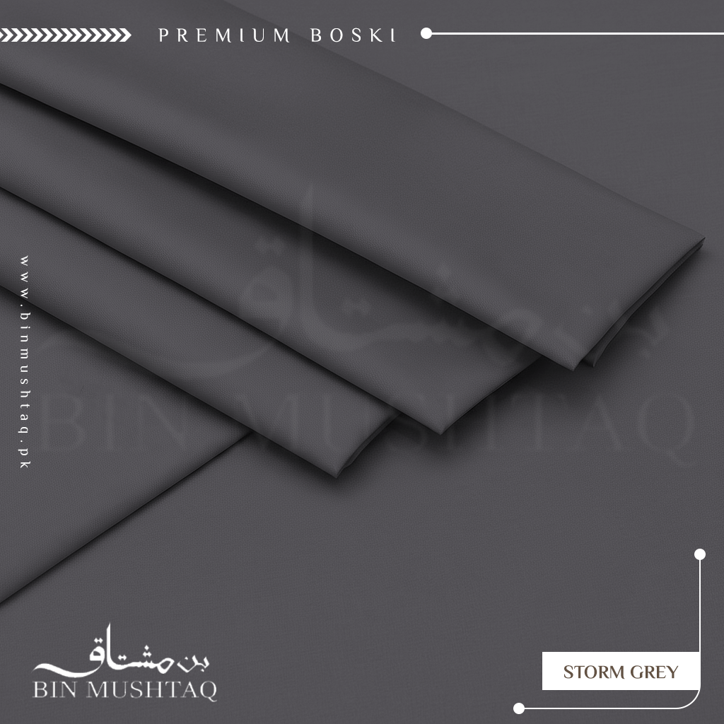 Storm Grey– Unstitched Luxury for the Modern Gentleman