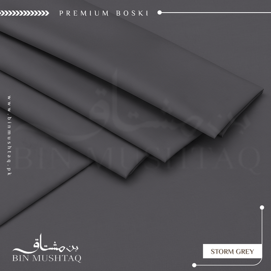 Storm Grey– Unstitched Luxury for the Modern Gentleman