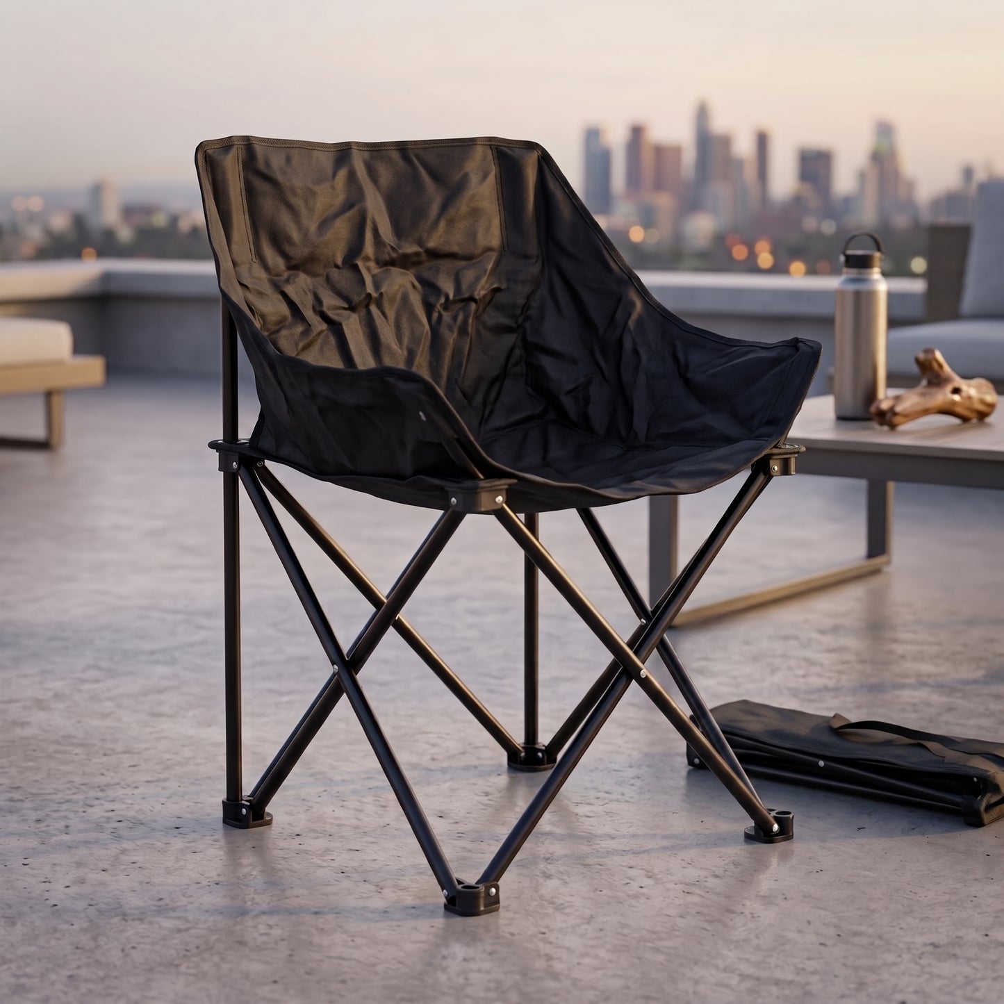 Portable Foldable Camping Chair | Heavy-Duty Outdoor Travel Chair