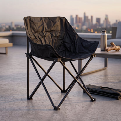 Portable Foldable Camping Chair | Heavy-Duty Outdoor Travel Chair