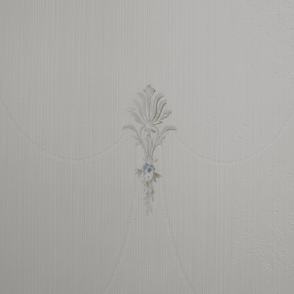 VCP1502 Decorative floral design on a textured gray background