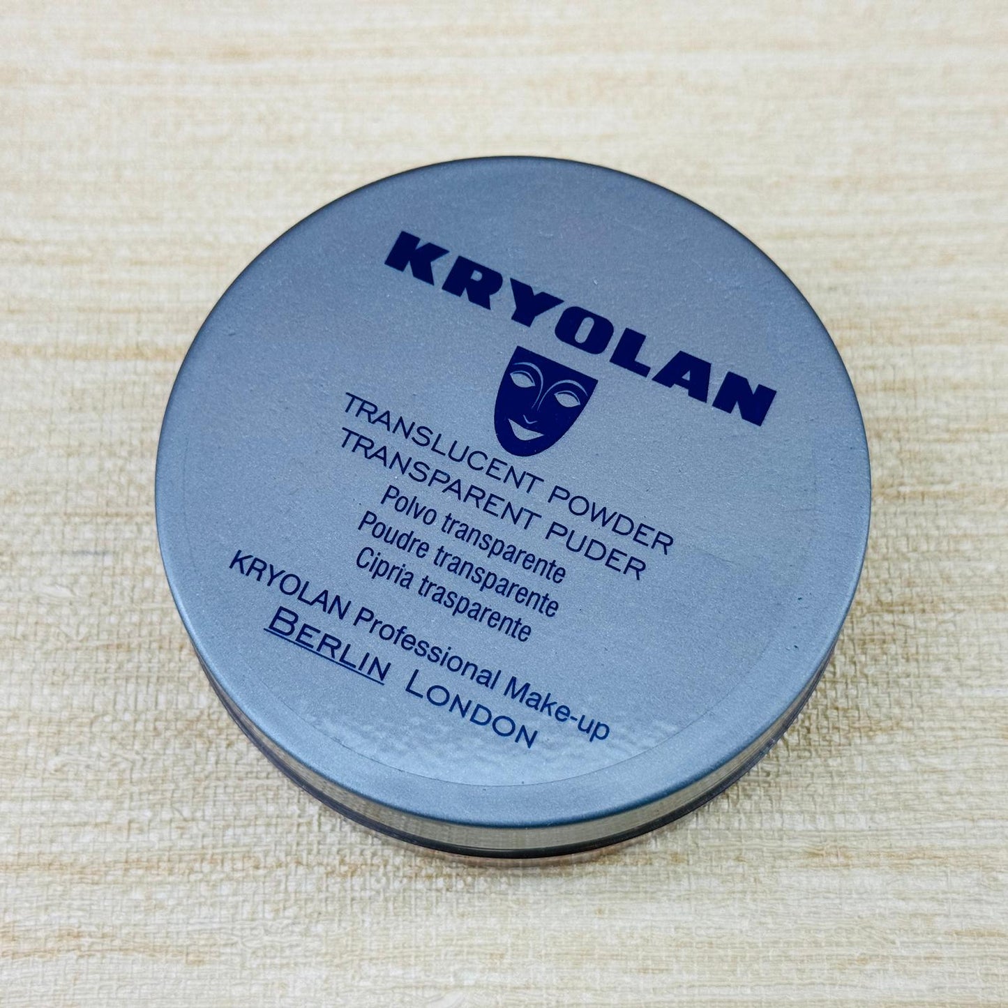 Kryolan Professional Makeup | Translucent Powder | Dark Brown | FS45