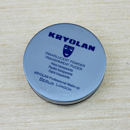 Kryolan Professional Makeup | Translucent Powder | Light Brown | F1