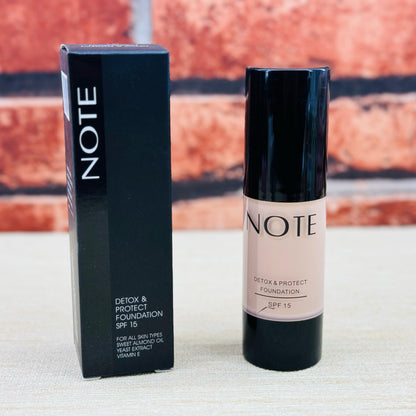 Detox and Protect Foundation | NOTE Cosmetique