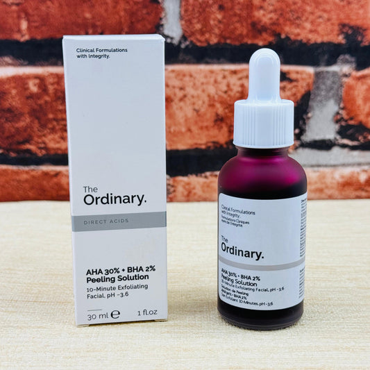 The Ordinary AHA 30% + BHA 2% Peeling Solution