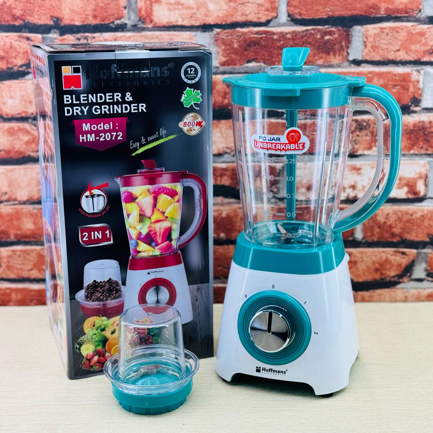 Hoffman Blender & Dry Grinder | HM-2072