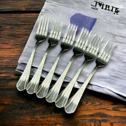 Stainless Steel Forks | Designed 6 pieces set