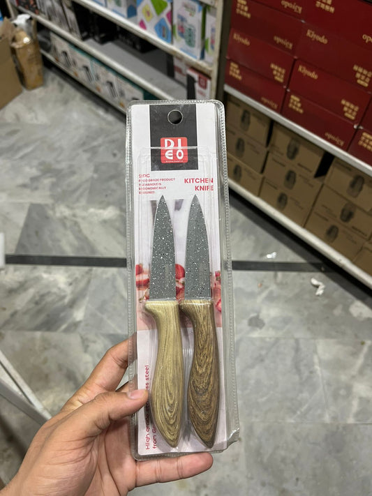 DIEO 2-Piece Kitchen Knife Set - Sharp Stainless Steel Knives