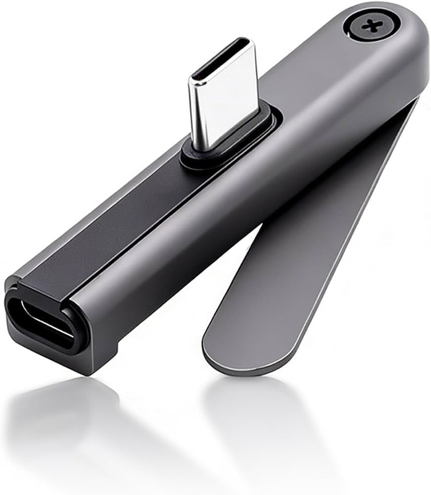 180° Foldable Type-C Fast Charging & Data Transfer Converter