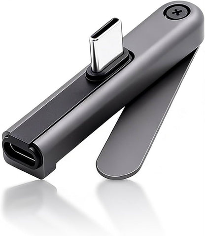 180° Foldable Type-C Fast Charging & Data Transfer Converter