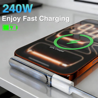 180° Foldable Type-C Fast Charging & Data Transfer Converter
