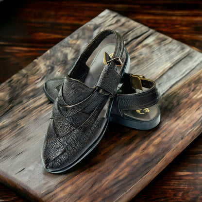 Premium Men's Leather Sandal | Style & Comfort Combined"