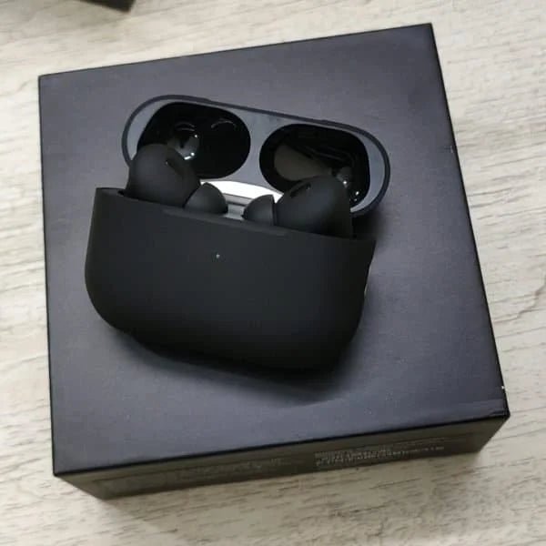 AirPods Pro 2nd Generation Matte Black Edition (Without Box) - Active Noise Cancellation Earbuds - Armaa Store Pk