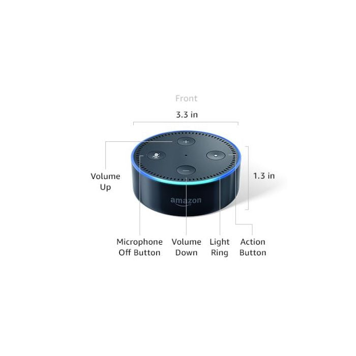 alexa echo dot 2nd gen all functions - armaa store