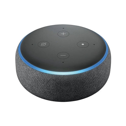 alexa echo dot 3rd gen black - armaa store