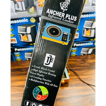 Ancher Plus Infrared Cooker A-8019 - 2200W Hot & Induction Plate - Armaa Store Pk