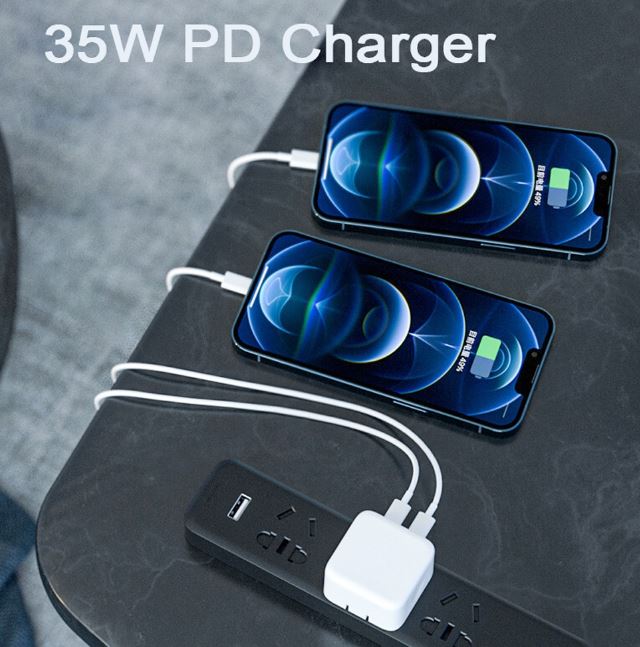 Apple 40W Dual USB-C +C Power Adapter - Armaa Store Pk
