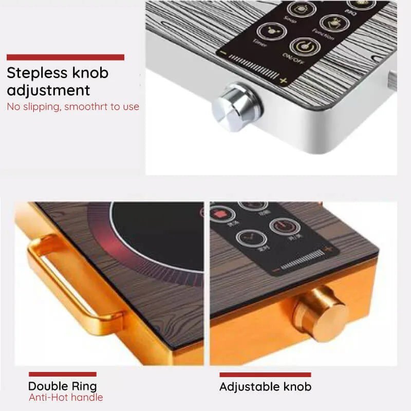 Black & Dragon 3500W Infrared Hot Plate - Armaa Store Pk