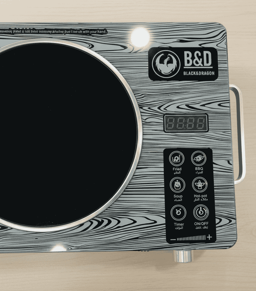 Black & Dragon 3500W Infrared Hot Plate - Armaa Store Pk