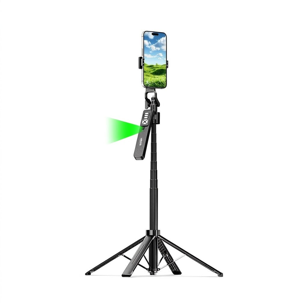 BLUK’S BX-373 AI Auto Tracking Tripod Selfie Stick – 1800mm - Armaa Store Pk