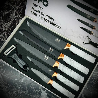 Bobssen 6pcs Kitchen Knife Set - Armaa Store Pk