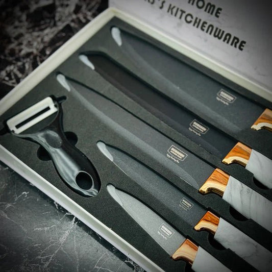 Bobssen 6pcs Kitchen Knife Set - Armaa Store Pk