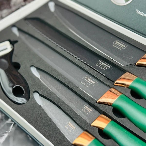 Bobssen 6pcs Kitchen Knife Set - Armaa Store Pk