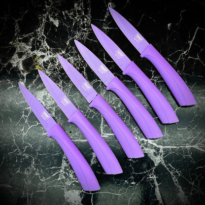 Bobssen Kitchen Knife Set - Pack of 6 (German Lot) - Armaa Store Pk