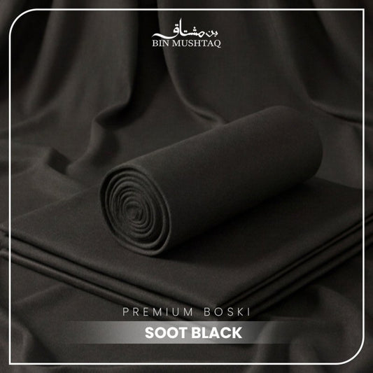 Boski Wash & Wear Soot Black - Armaa Store Pk