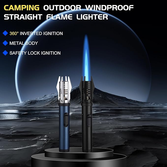 Bright Fire Lighter with Safety Lock and Adjustable Flame - Armaa Store Pk