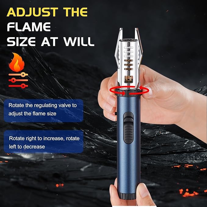 Bright Fire Lighter with Safety Lock and Adjustable Flame - Armaa Store Pk