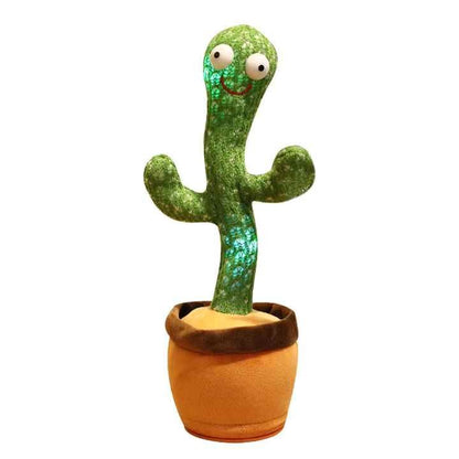 Cactus Plush Toys, Electronic Cactus Plush Music Toy wtih Singing and Dancing - Armaa Store Pk