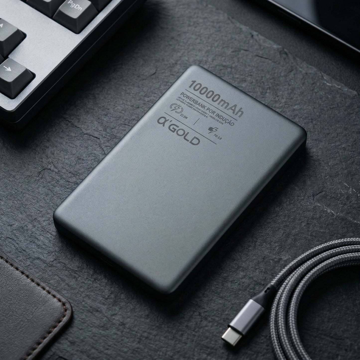 MagSafe 10000mAh Wireless Power Bank – Fast Charging Portable Magnetic Battery Pack