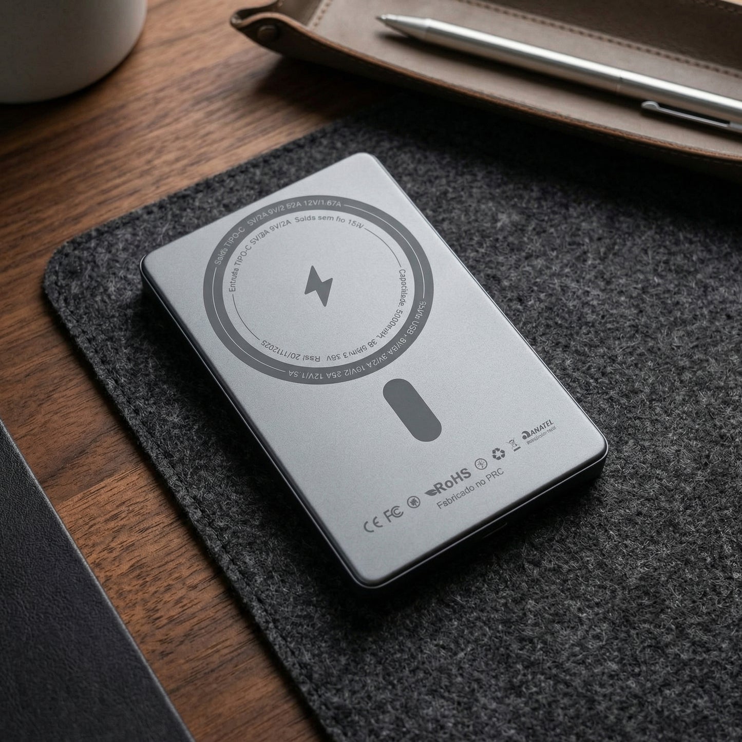 MagSafe 10000mAh Wireless Power Bank – Fast Charging Portable Magnetic Battery Pack