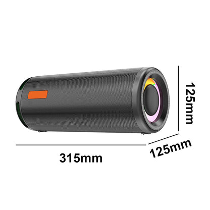 Colorful RGB Light Stereo Portable Speaker Subwoofer Speaker - Armaa Store Pk