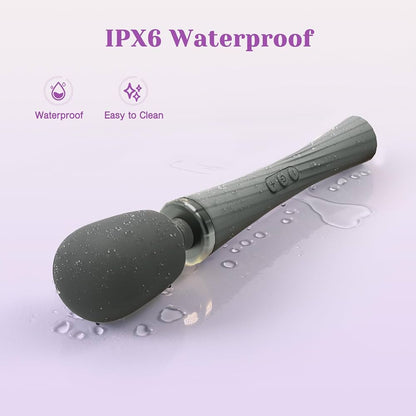 Cordless Handheld Wand Massager with 5 Rotation Vibrate Modes - Armaa Store Pk