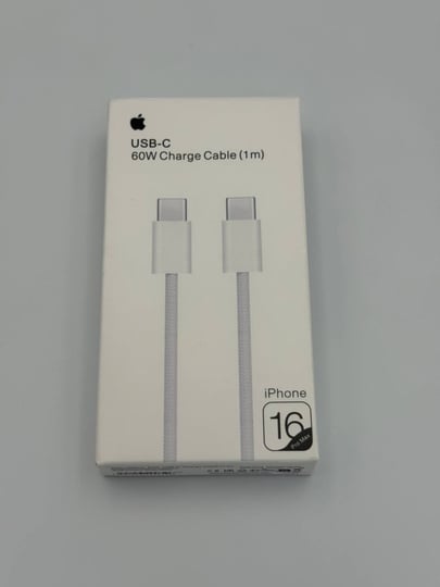 iPhone 16 Pro Max 60W USB-C Charging Cable (1m) - Fast Charge & Sync
