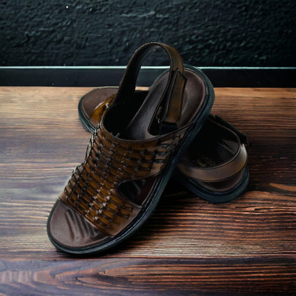 Premium Men's Leather Sandals | Style & Comfort Combined