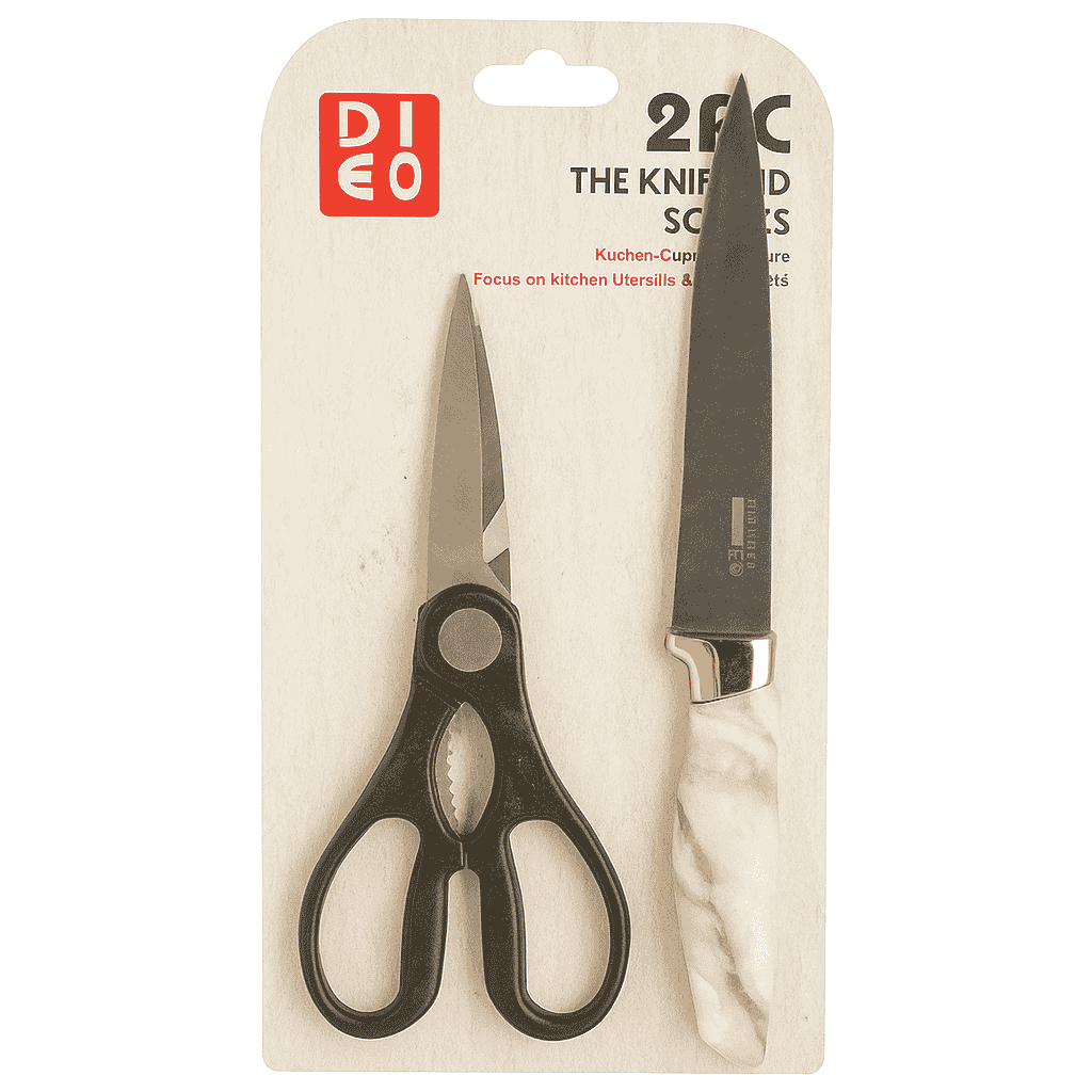 Dieo 2-Piece Marble Coated Kitchen Knife Set - Armaa Store Pk