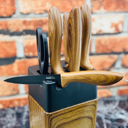 DIEO Kitchen Knife Family Set - Pack of 7 - Armaa Store Pk