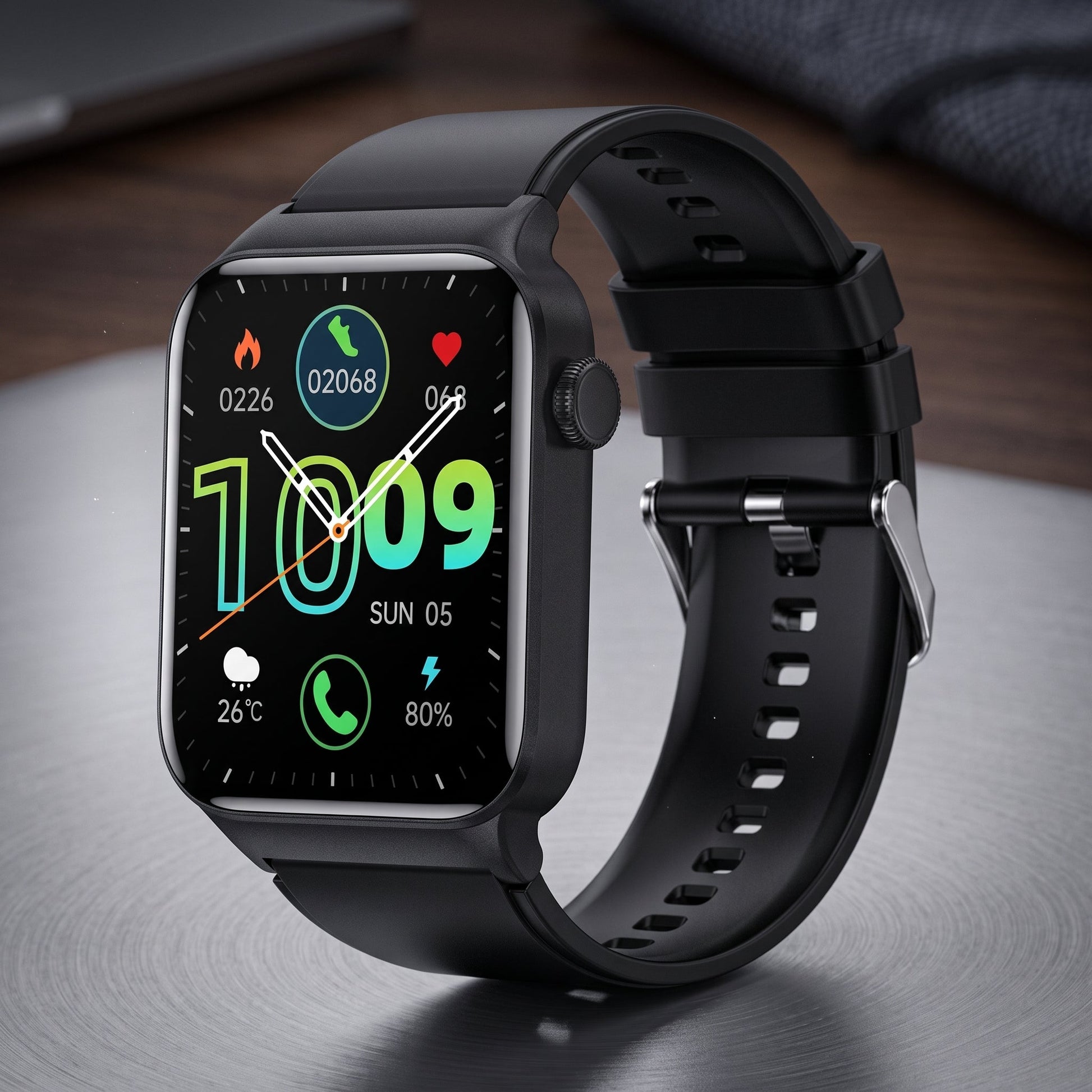 E22 Smart Watch – HD Bluetooth Calling Smartwatch with Heart Rate, Fitness Tracking - Armaa Store Pk