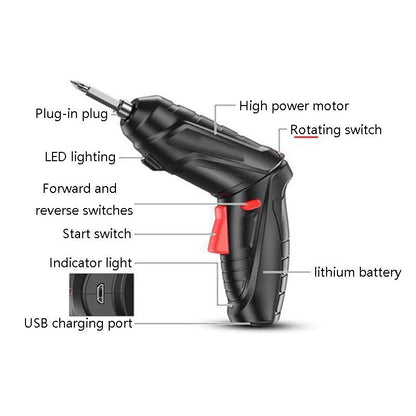 EAMOM Portable Household Electric Screw Driver Set - Armaa Store Pk
