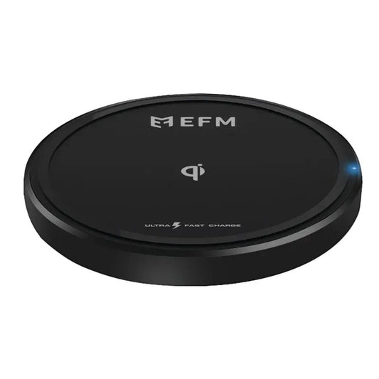 EFM Leather 15W Wireless Charge Pad - Ultra Fast Wall Charger - Armaa Store Pk