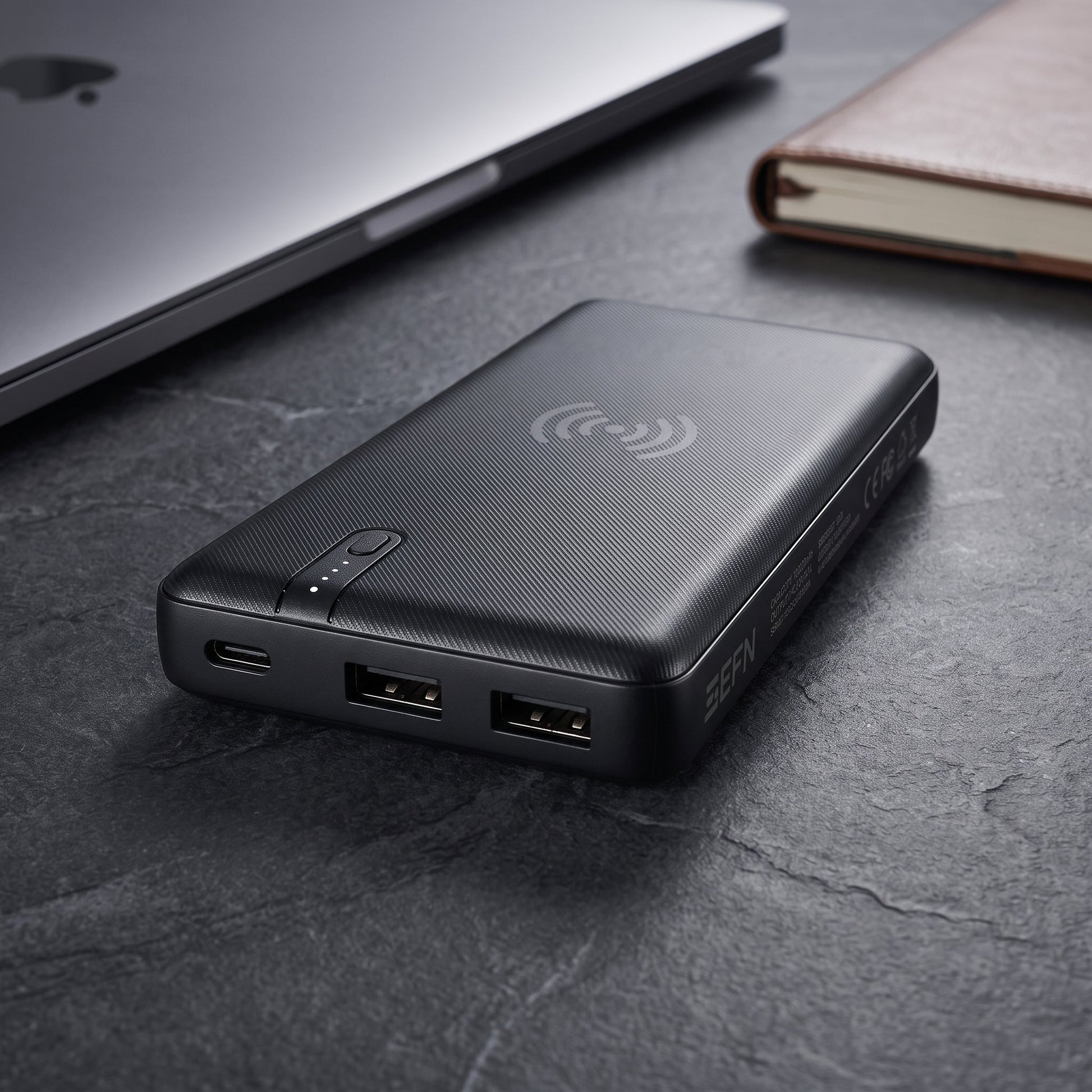 EFM Portable Wireless power Bank 10000MAH Triple USB 15W Ultra Fast - Armaa Store Pk