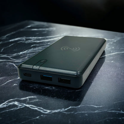 EFM Portable Wireless power Bank 10000MAH Triple USB 15W Ultra Fast - Armaa Store Pk