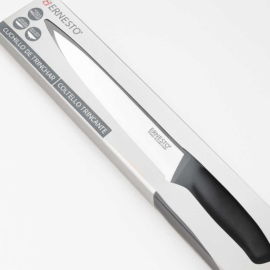 ERNESTO 8-Inch Carving Knife - Sharpest Kitchen Knife in Pakistan - Armaa Store Pk
